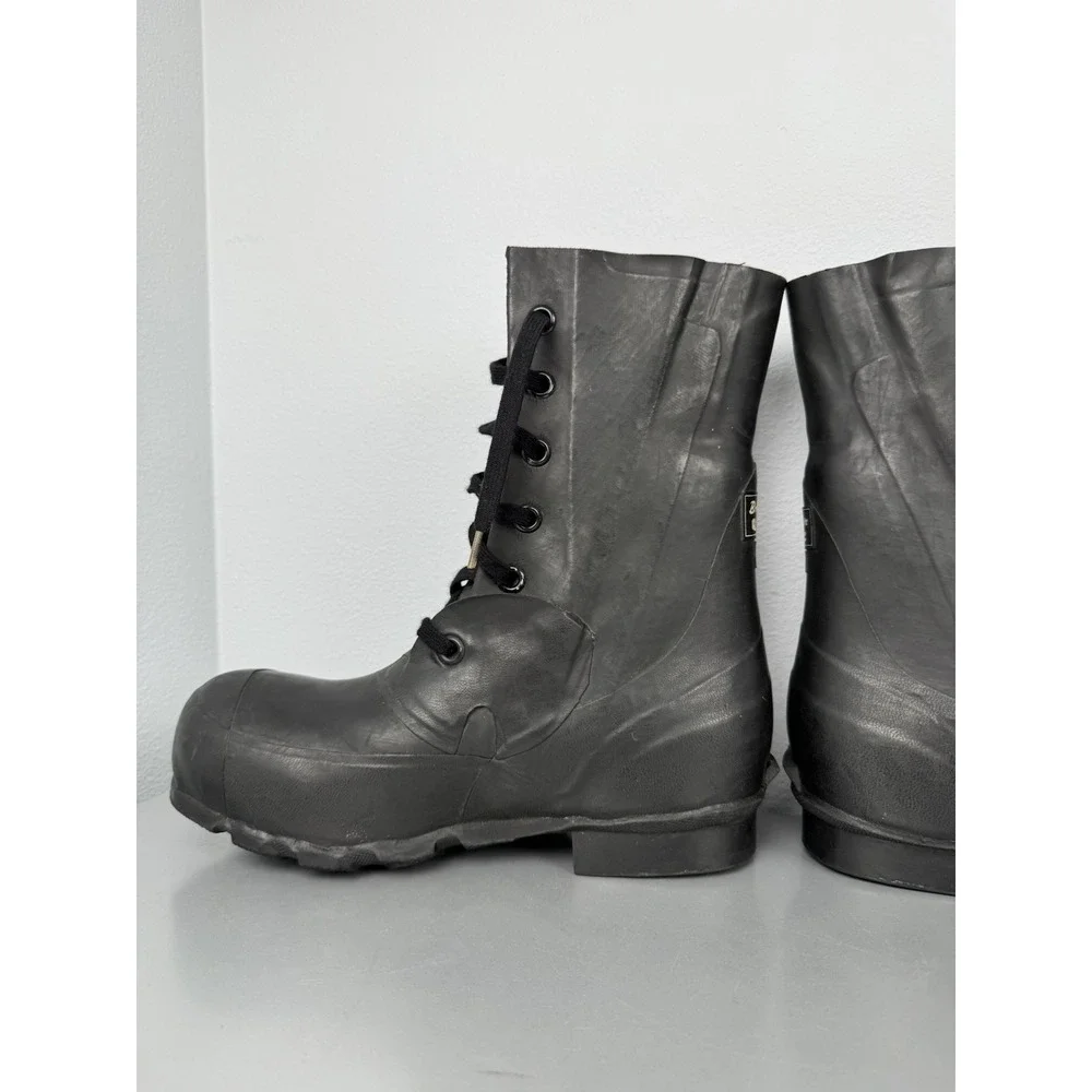 Bristolite QMC Cold Weather Mickey Mouse Boots Mens 7 R Rubber Jump NO VALVE 80s